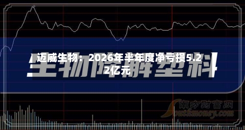 迈威生物：2026年半年度净亏损5.22亿元-第2张图片