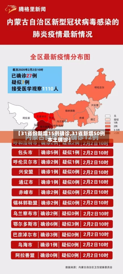 【31省份新增15例确诊,31省新增50例本土确诊】-第2张图片