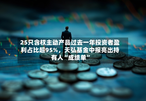 25只含权主动产品过去一年投资者盈利占比超95%，天弘基金中报亮出持有人“成绩单”-第3张图片