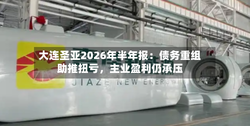 大连圣亚2026年半年报：债务重组助推扭亏，主业盈利仍承压-第2张图片