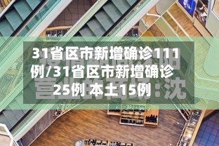 31省区市新增确诊111例/31省区市新增确诊25例 本土15例