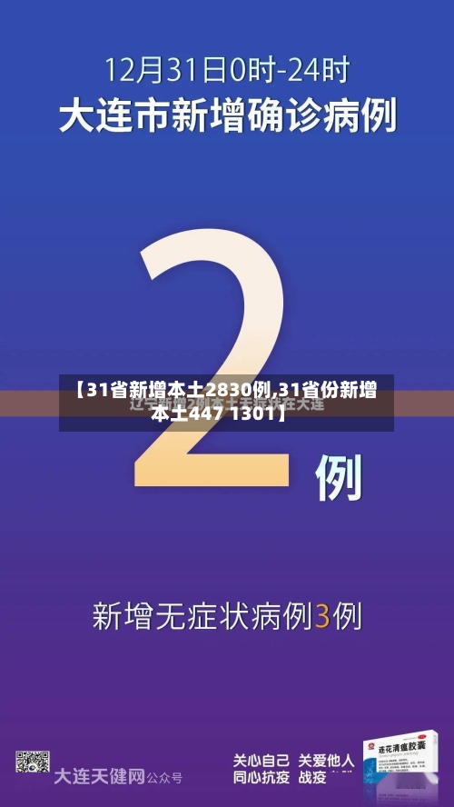 【31省新增本土2830例,31省份新增本土447 1301】-第2张图片