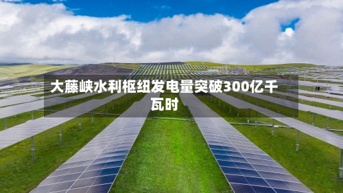 大藤峡水利枢纽发电量突破300亿千瓦时