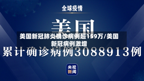 美国新冠肺炎确诊病例超159万/美国新冠病例激增-第2张图片
