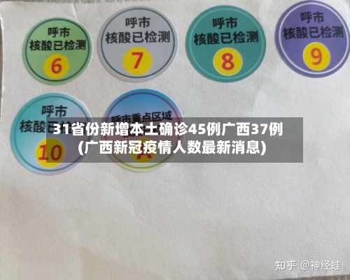31省份新增本土确诊45例广西37例(广西新冠疫情人数最新消息)-第2张图片