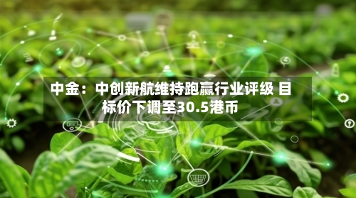中金:中创新航维持跑赢行业评级 目标价下调至30.5港币-第2张图片