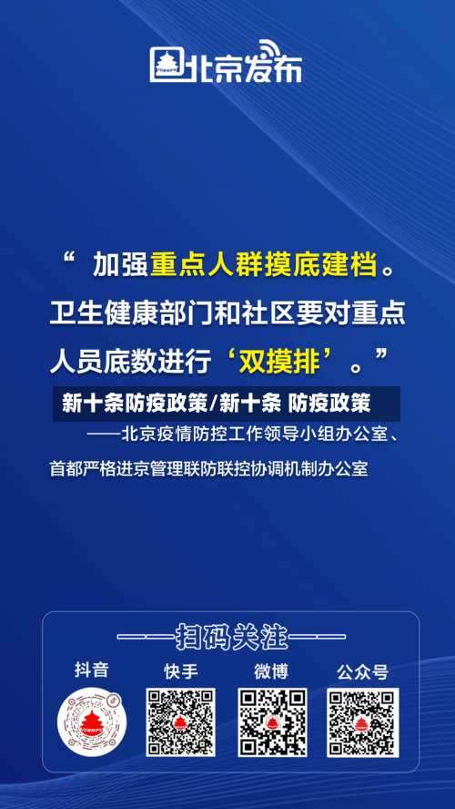 新十条防疫政策/新十条 防疫政策