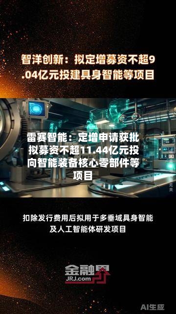 雷赛智能:定增申请获批 拟募资不超11.44亿元投向智能装备核心零部件等项目-第2张图片